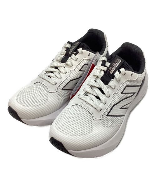 NEW BALANCE（ニューバランス）NEW BALANCE (ニューバランス) ローカットスニーカー ホワイト×ブラック サイズ:US6 未使用品の古着・服飾アイテム