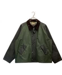 Barbour×JOURNAL STANDARD relume（バブアー×ジャーナルスタンダード レリューム）の古着「ワックスコットンジャケット」｜グリーン×オリーブ