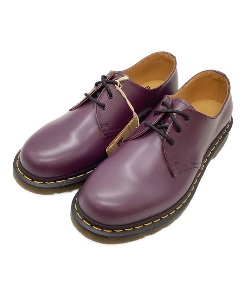 Dr.Martens（ドクターマーチン）Dr.Martens (ドクターマーチン) 3ホールシューズ パープル サイズ:UK9の古着・服飾アイテム