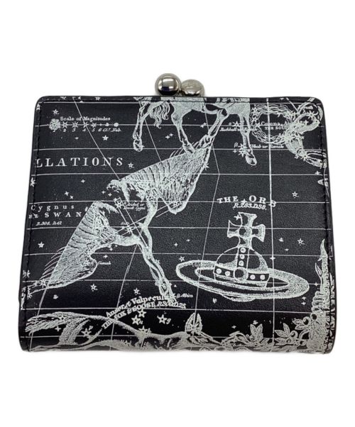 Vivienne Westwood（ヴィヴィアンウエストウッド）Vivienne Westwood (ヴィヴィアンウエストウッド) CONSTELLATION FRAME WALLET ブラックの古着・服飾アイテム