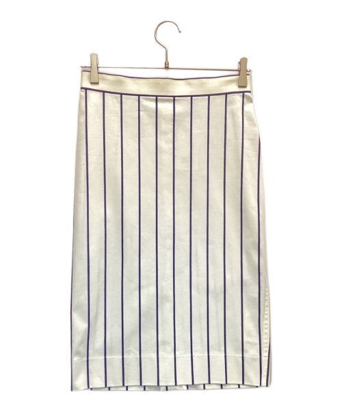 BEAMS（ビームス）BEAMS (ビームス) スカート ホワイト サイズ:38 未使用品の古着・服飾アイテム