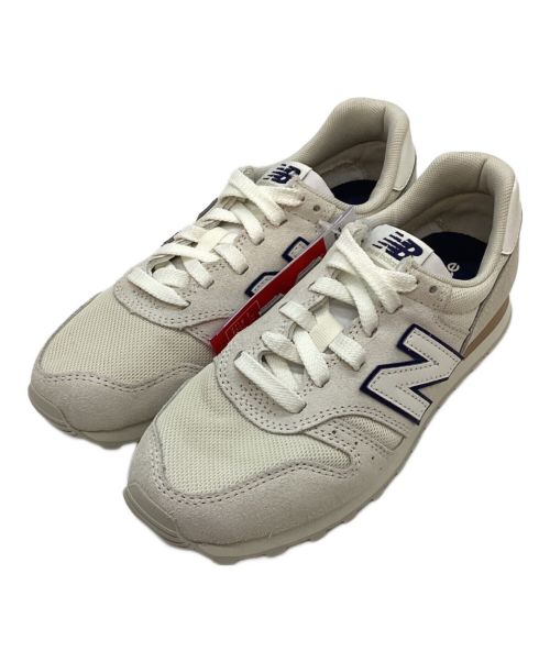 NEW BALANCE（ニューバランス）NEW BALANCE (ニューバランス) ローカットスニーカー ホワイト×ネイビー サイズ:US6 未使用品の古着・服飾アイテム