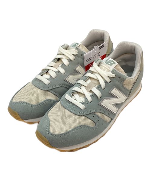 NEW BALANCE（ニューバランス）NEW BALANCE (ニューバランス) ローカットスニーカー ライトブルー×アイボリー サイズ:US7 未使用品の古着・服飾アイテム