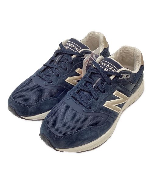 NEW BALANCE（ニューバランス）NEW BALANCE (ニューバランス) ローカットスニーカー ネイビー サイズ:US6.5 未使用品の古着・服飾アイテム