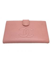 CHANEL（シャネル）の古着「長財布」｜ピンク