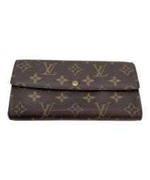 LOUIS VUITTON（ルイ ヴィトン）の古着「ポルトフォイユ・サラ旧型」｜ブラウン