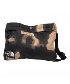 THE NORTH FACE×SUPREMEザ ノース フェイス×シュプリーム）の古着「Bleached Denim Print Shoulder Bag」｜ブラック×ブラウン