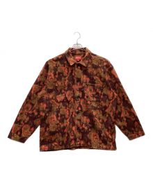 SUPREME（シュプリーム）の古着「Paisley Fleece Shirt」｜レッド×ブラウン