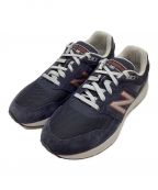 NEW BALANCEニューバランス）の古着「ローカットスニーカー」｜ネイビー×グレー