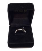 HUFハフ）の古着「HUF BARBED WIRE RING」｜シルバー