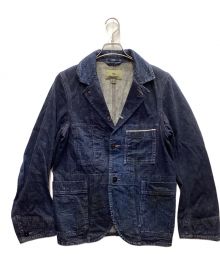 NIGEL CABOURN（ナイジェルケーボン）の古着「デニムテーラードジャケット」｜インディゴ