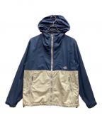 THE NORTH FACEザ ノース フェイス）の古着「マウンテンパーカー」｜ブルー×ベージュ