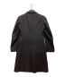 REGULATION Yohji Yamamoto (レギュレーションヨウジヤマモト) Re ARMY GABARDINE S-3BS NOTCHED LAPEL LONG JACKET ブラック サイズ:1：80000円