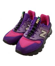 NEW BALANCE（ニューバランス）の古着「ローカットスニーカー」｜パープル×ピンク×ライトブルー