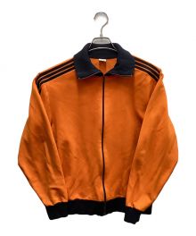 adidas（アディダス）の古着「トラックジャケット」｜オレンジ×ブラック