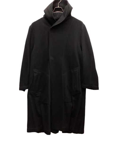 REGULATION Yohji Yamamoto（レギュレーションヨウジヤマモト）REGULATION Yohji Yamamoto (レギュレーションヨウジヤマモト) スナップボタンコート ブラック サイズ:Mの古着・服飾アイテム