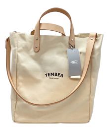 TEMBEA×BEAMS（テンベア×ビームス）の古着「キャンバストートバッグ」｜アイボリー