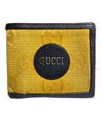 GUCCIグッチ）の古着「2つ折り財布」｜イエロー×ブラック