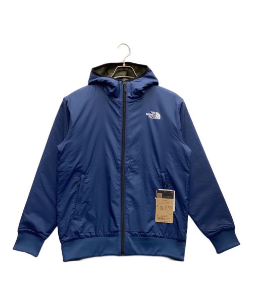 THE NORTH FACE（ザ ノース フェイス）THE NORTH FACE (ザ ノース フェイス) リバーシブルテックエアーフーディ ブルー×オリーブ サイズ:S 未使用品の古着・服飾アイテム