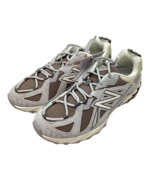 NEW BALANCE（ニューバランス）NEW BALANCE (ニューバランス) ローカットスニーカー グレー×ホワイト サイズ:27cm 未使用品の古着・服飾アイテム