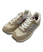 NEW BALANCEニューバランス）の古着「ローカットスニーカー」｜ライトブラウン