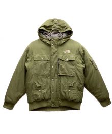 THE NORTH FACE（ザ ノース フェイス）の古着「フーデッドダウンブルゾン」｜オリーブ