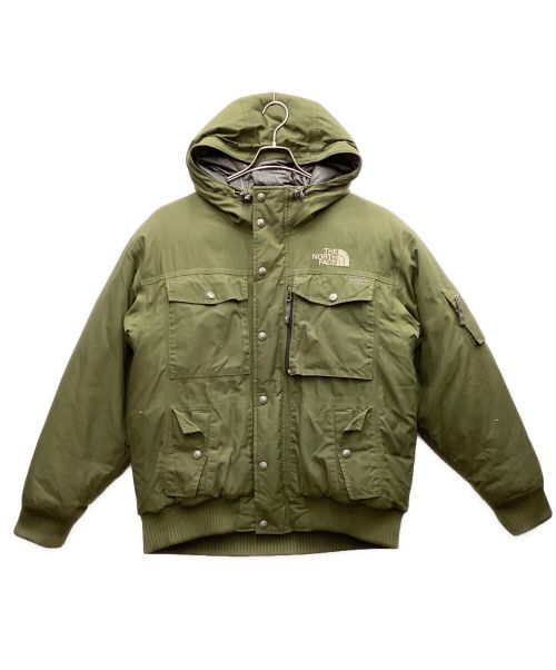 THE NORTH FACE（ザ ノース フェイス）THE NORTH FACE (ザ ノース フェイス) フーデッドダウンブルゾン オリーブ サイズ:Mの古着・服飾アイテム