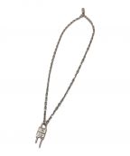 GIVENCHYジバンシィ）の古着「LOCK MINI NECKLACE」｜シルバー