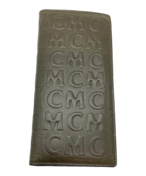 MCM（エムシーエム）MCM (エムシーエム) 2つ折り財布 オリーブの古着・服飾アイテム