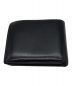 BALENCIAGA (バレンシアガ) ESSENTIAL SQUARE FOLDED COIN WALLET ブラック×シルバー：12000円