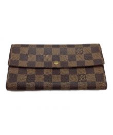 LOUIS VUITTON（ルイ ヴィトン）の古着「長財布」｜ブラウン