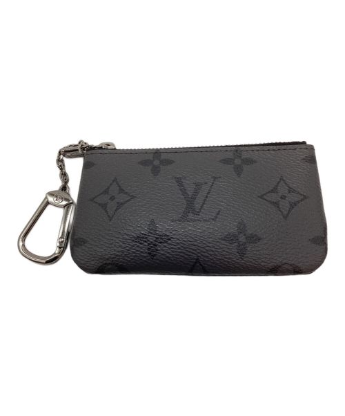 LOUIS VUITTON（ルイ ヴィトン）LOUIS VUITTON (ルイ ヴィトン) コイン・キーケース グレー×ブラックの古着・服飾アイテム