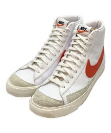 NIKE（ナイキ）の古着「Nike Blazer Mid 77 "White Bright Crimson"」｜ホワイト×オレンジ