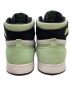 中古・古着 NIKE (ナイキ) AIR JORDAN 1 ZM AIR CNFT 2 LT ホワイト×ライトグリーン×ブラック サイズ:30.5cm：7000円