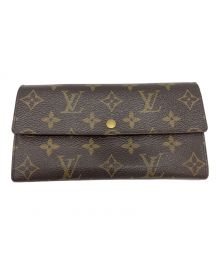 LOUIS VUITTON（ルイ ヴィトン）の古着「長財布」｜ブラウン