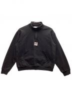 WIND AND SEAウィンド アンド シー）の古着「HALF-ZIP SWEATSHIRT」｜ブラック