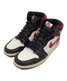 NIKE（ナイキ）の古着「Nike Air Jordan 1 Retro High "Black/White/Sail/Gym Red"」｜ホワイト×ブラック×レッド