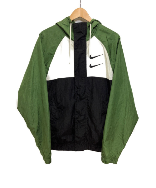 中古・古着通販】NIKE (ナイキ) ビックウォッシュナイロンパーカー