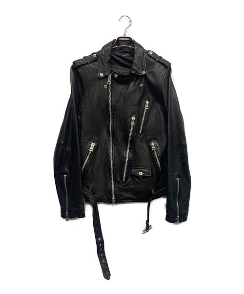 新品タグ付き☆civarize シヴァーライズ ラムレザー ライダース