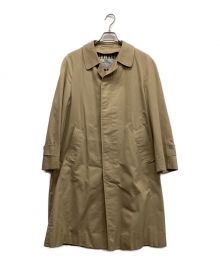 Aquascutum（アクアスキュータム）の古着「ステンカラーコート」｜ベージュ