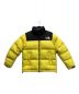 THE NORTH FACE（ザ ノース フェイス）の古着「ヌプシジャケット」｜イエロー