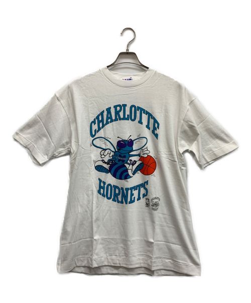 NBA（エヌビーエー）NBA (エヌビーエー) CHARLOTTE HORNETS ホワイト サイズ:Lの古着・服飾アイテム