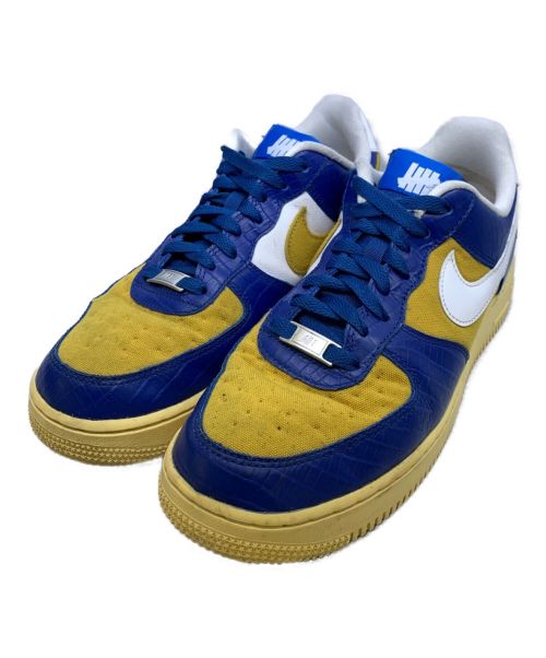 NIKE（ナイキ）NIKE (ナイキ) AIR FORCE1 ベージュ×ブルー サイズ:26の古着・服飾アイテム