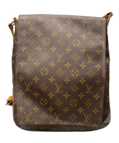 LOUIS VUITTON（ルイ ヴィトン）LOUIS VUITTON (ルイ ヴィトン) ミュゼット・サルサ ロングショルダー ブラウンの古着・服飾アイテム