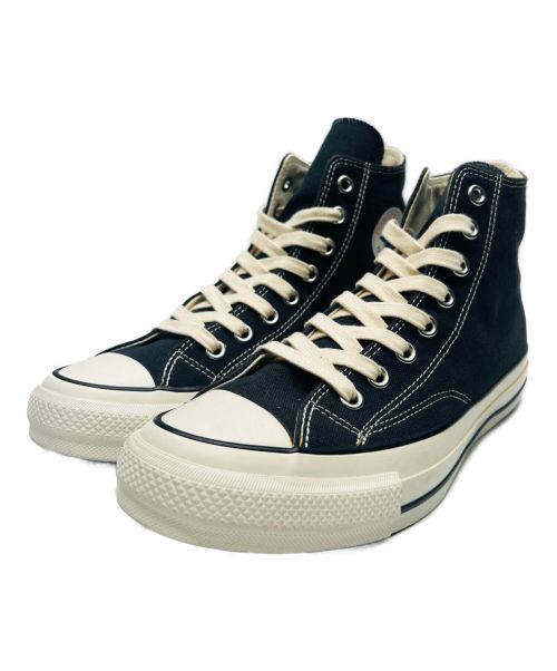 CONVERSE ADDICT（コンバース アディクト）CONVERSE ADDICT (コンバース アディクト) CHUCK TAYLOR CANVAS HI ブラック サイズ:27.5の古着・服飾アイテム