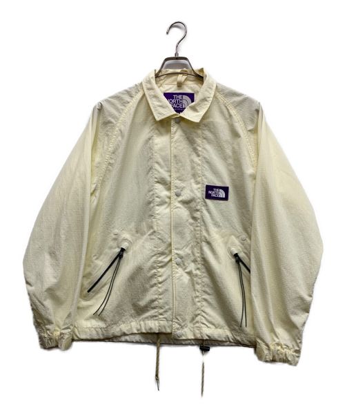 THE NORTHFACE PURPLELABEL（ザ・ノースフェイス パープルレーベル）THE NORTHFACE PURPLELABEL (ザ・ノースフェイス パープルレーベル) Mountain Wind Jacket アイボリー サイズ:Mの古着・服飾アイテム