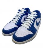 NIKEナイキ）の古着「Air Jordan 1 Low "Marina Blue"」｜ホワイト×ブルー