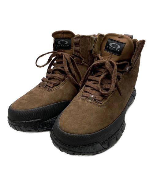 OAKLEY（オークリー）OAKLEY (オークリー) Coyote Mid Zip Boot ブラウン サイズ:26.5の古着・服飾アイテム