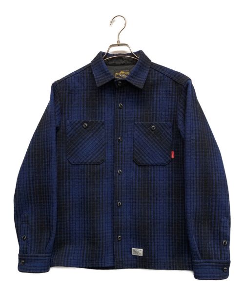 WTAPS（ダブルタップス）WTAPS (ダブルタップス) シャツ ブルー サイズ:Mの古着・服飾アイテム