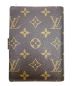 LOUIS VUITTON (ルイ ヴィトン) 手帳カバー ブラウン：7000円